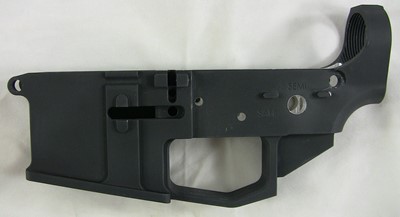 80% Arms 6061 billet lower receiver left side