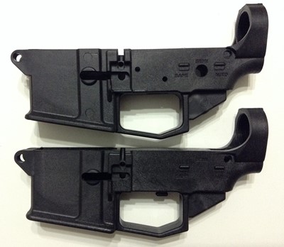 EP Armory 80% lower receiver comparison left side