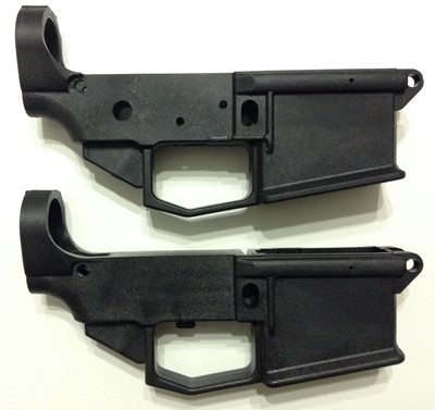 EP Armory 80% lower receiver comparison left side