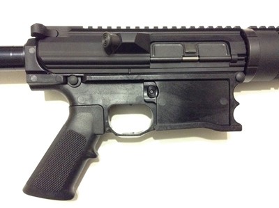 Polymer80 WarrHogg 308 AR-10 style 80% lower receiver attached right