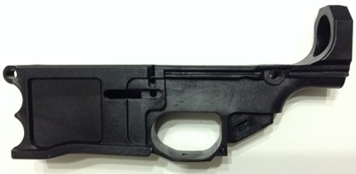 Polymer80 WarrHogg 308 AR-10 style 80% lower receiver left side